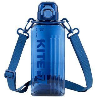 Пляшка для води Kite 650мл синя