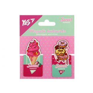 Закладки магнітні Yes Sweet Cream висікання 2шт