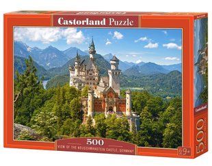Пазли 500ел 47*33см ЗАМОК НОЙШВАНШТАЙН НІМЕЧЧИНА Castorland