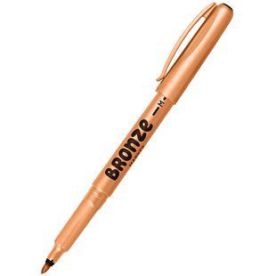 Маркер перманентний Centropen Bronze 2670 1мм бронзовий