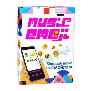 Гра настільна Music Emoji 15+ Укр (Strateg)