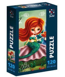 Пазл 120ел 23*30см De.tail Русалонька Vladi Toys