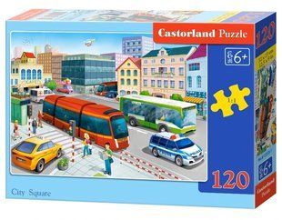 Пазли 120ел 32*23см МІСЬКА ПЛОЩА Castorland