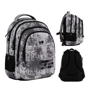 Рюкзак підлітковий GoPack Education Teens 162M-3 40,5*28,5*17,5см сірий