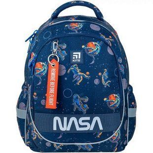 Рюкзак шкільний напівкаркасний для хлопчика Kite Education 700 NASA 38*28*16см синій
