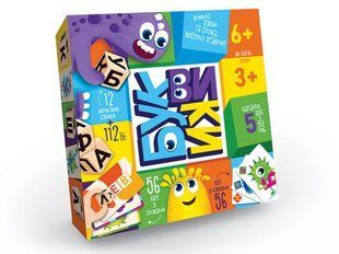 Гра настільна Буквики Укр (Danko Toys)