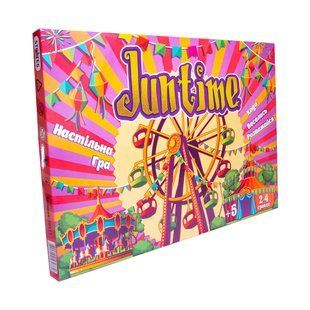 Гра настільна JunTime 5+ Укр (Strateg)