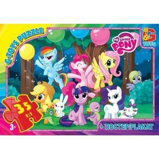 Пазли 35ел My little Pony G-Toys MLP007