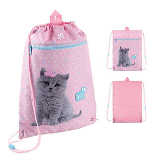 Сумка для взуття Kite 601M Studio Pets для дівчинки, рожева 46*33см