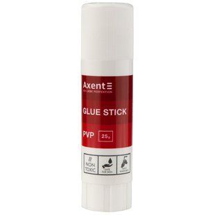 Клей-олівець Axent PVP 25г (12)
