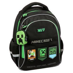 Рюкзак шкільний для хлопчика Yes S-115M Minecraft Mode 38,5*26*14см принт