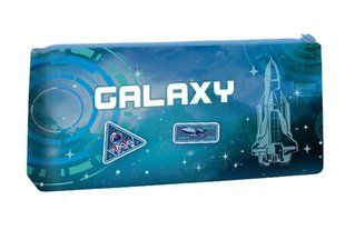 Пенал-косметичка ООПТ для хлопчика на 1 відділення, силіконовий Galaxy