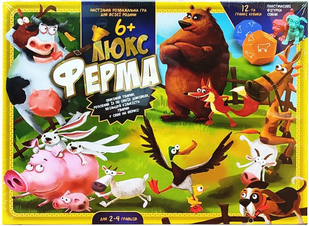 Гра настільна Ферма Люкс Укр (Danko Toys)