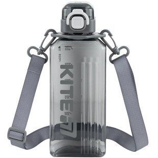 Пляшка для води Kite 650мл сіра