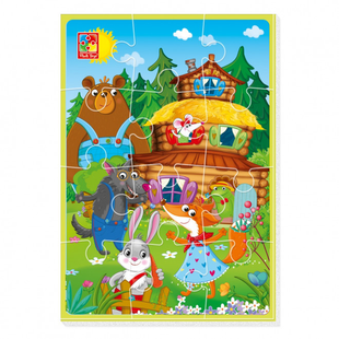 Пазли м'які Малюк зможе Теремок А5 Vladi Toys