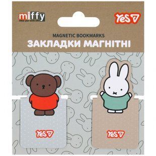 Закладки магнітні Yes Miffy 2 шт висікання