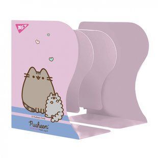 Підставка для книг металева, розсувна Yes Sweet Pusheen 19*10*15см