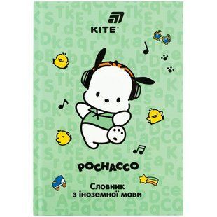 Словник для запису іноземних слів Kite Pochacco А5 60арк