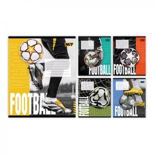 Зошит шкільний Yes 24 аркуша клітинка Football energy (20)
