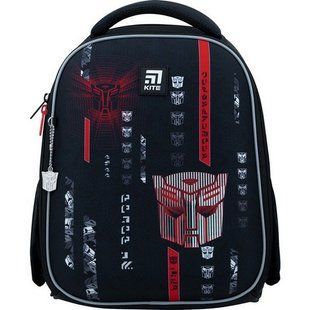 Рюкзак шкільний каркасний для хлопчика Kite Education Transformers 35*26*14см чорний