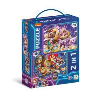 Пазли 24-36ел.20*27см Paw Patrol Зберігаємо світ у безпеці! DoDo