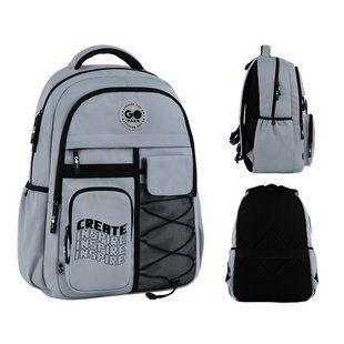 Рюкзак підлітковий GoPack Education Teens 184 46*32*19см сірий
