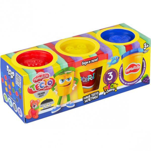 Тісто для ліплення Master Do 3 банки * 50 гр Danko Toys