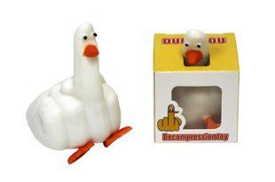 Сквіш-стрейч Гусак Duck You з піском ООПТ (12)