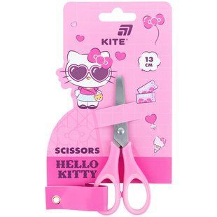 Ножиці дитячі Kite Hello Kitty 13см з гумовими вставками