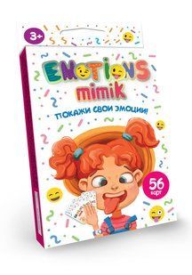 Гра карткова Emotions Mimik Рос (Danko Toys)