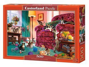 Пазли 500ел 47*33см НЕСЛУХНЯНІ КОШЕНЯТА Castorland