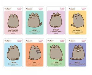 Блокнот А7 48арк., в клітинку, картонна обкладинка Yes Pusheen (40)