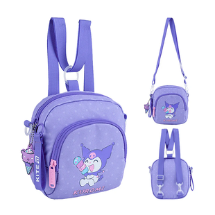 Сумка-рюкзак для дівчинки Kite Kids 2620-2 Kuromi 16,5*15*7см фіолетова