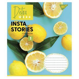 Зошит шкільний Yes 60 аркушів лінія Insta stories (10)