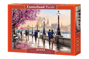 Пазли 2000ел 92*68см НАБЕРЕЖНА Castorland