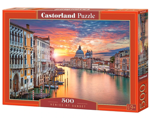 Пазли 500ел 47*33см Венеція на заході сонця Castorland