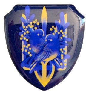 Наліпка об'ємна 3D Наша Україна 40*30мм Unison