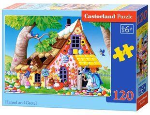 Пазли 120ел 32*23см ПРЯНИЧНИЙ БУДИНОЧОК Castorland