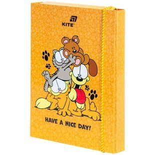 Папка для зошитів картонна на гумці B5 Kite Garfield
