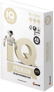 Папір для принтера А4 IQ Premium 250арк 160г/м