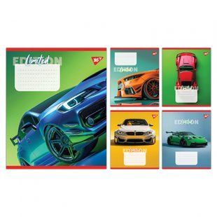 Зошит шкільний Yes 60 аркушів клітинка Limited edition (10)
