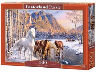 Пазли 500ел 47*33см ЗИМА ВІДСТУПАЄ Castorland