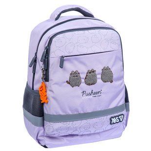 Рюкзак шкільний для дівчинки Yes S-52S Ergo Pusheen Delicacy 37*28*15см бузковий