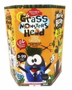 Набір Екоживчик-трав'янчик &laquo;Grass monsters head&raquo; 2 укр. Danko Toys