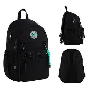 Рюкзак підлітковий GoPack Education Teens 121L-4 44,5*23*19,5см чорний