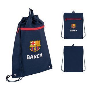 Сумка для взуття Kite 601M FC Barcelona для хлопчика, синя 46*33см