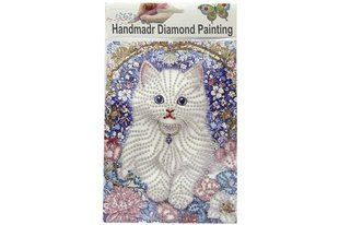 Алмазна мозаїка 15*25,7см Котик ООПТ (12) 11122