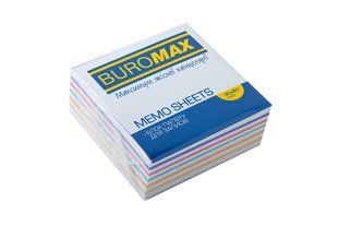 Папір для нотаток не склеєний 80*80*30мм Buromax Зебра