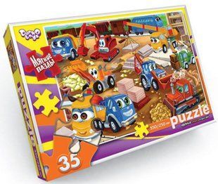 Пазли 35 ел. м'які 330*230 10-07 Danko Toys