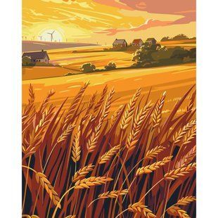 Картина за номерами 40*50см Сонячне поле Art Craft